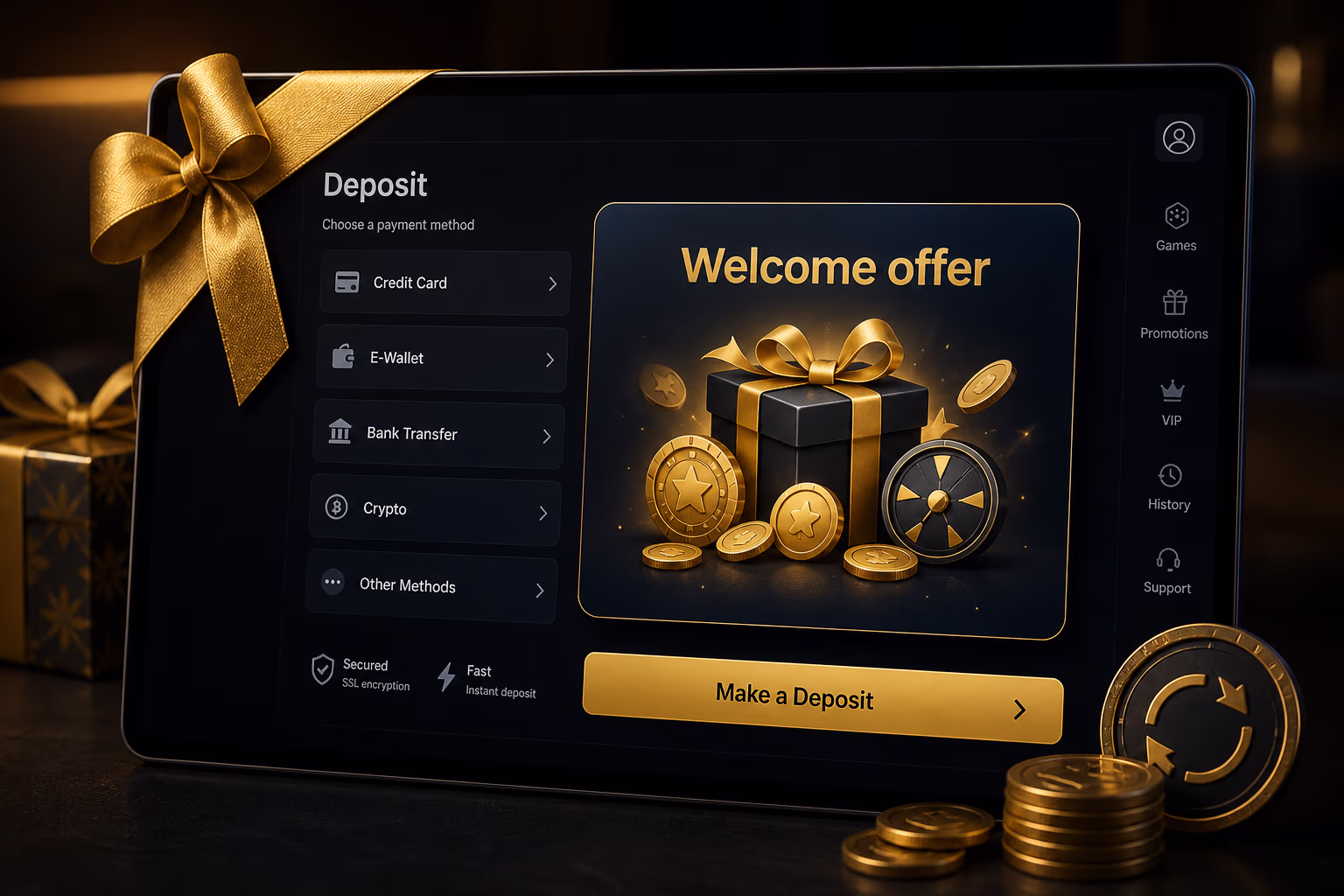 New Player and Deposit Offers